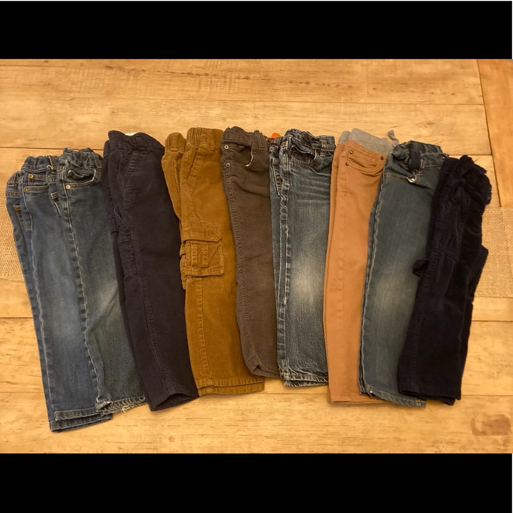 Multi brand size 4T jeans/cords